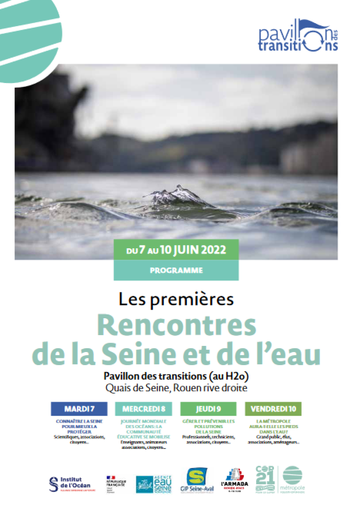 Les premières Rencontres de la Seine et de l’Eau auront lieu du 7 au 10 juin à Rouen