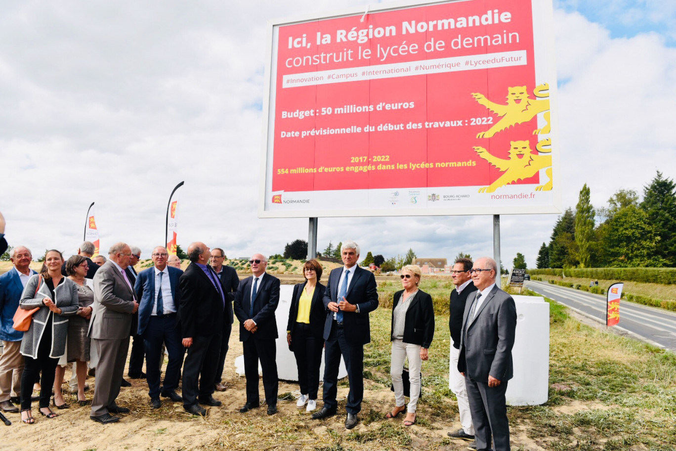 Le bien-être des lycéens et du personnel est au cœur de ce projet. (Région Normandie)