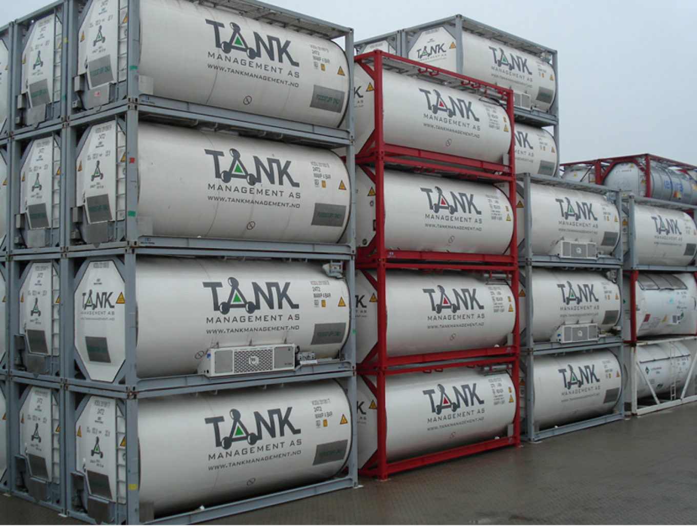 Tank Management est une entreprise spécialisée dans le transport de vrac liquide. Sa spécialité : la maîtrise de la chaîne du froid. (©Tank Management)