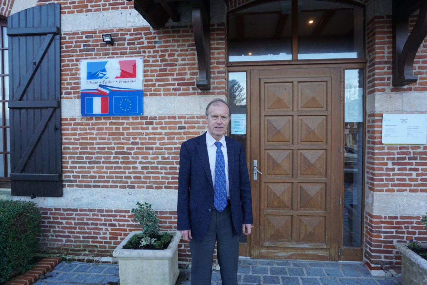 Denis Merville est le président de l'Association des maires de Seine-Maritime. (©Gazette Normandie/Chl.G.)