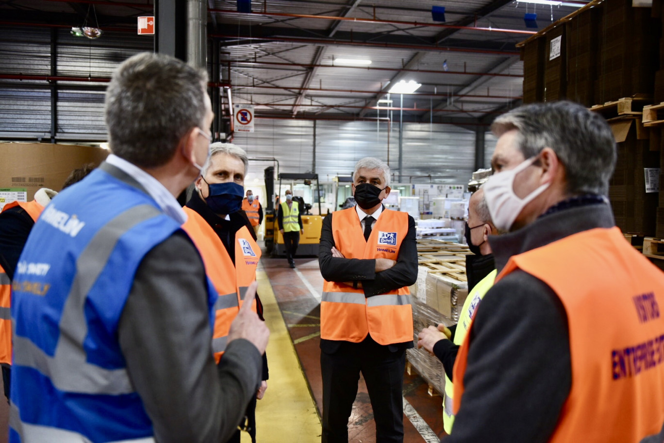 La Région Normandie a décidé de soutenir financièrement les entreprises qui n'ont pas été retenues pour l'appel à projets "Territoires d'industrie" de France Relance. (Photo Biernacki / Région Normandie)