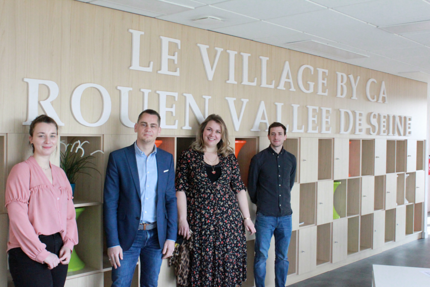 Le Village by CA Rouen Vallée de Seine est implanté au Hangar 107 de Rouen depuis 2017. (Photo Village by CA Rouen)