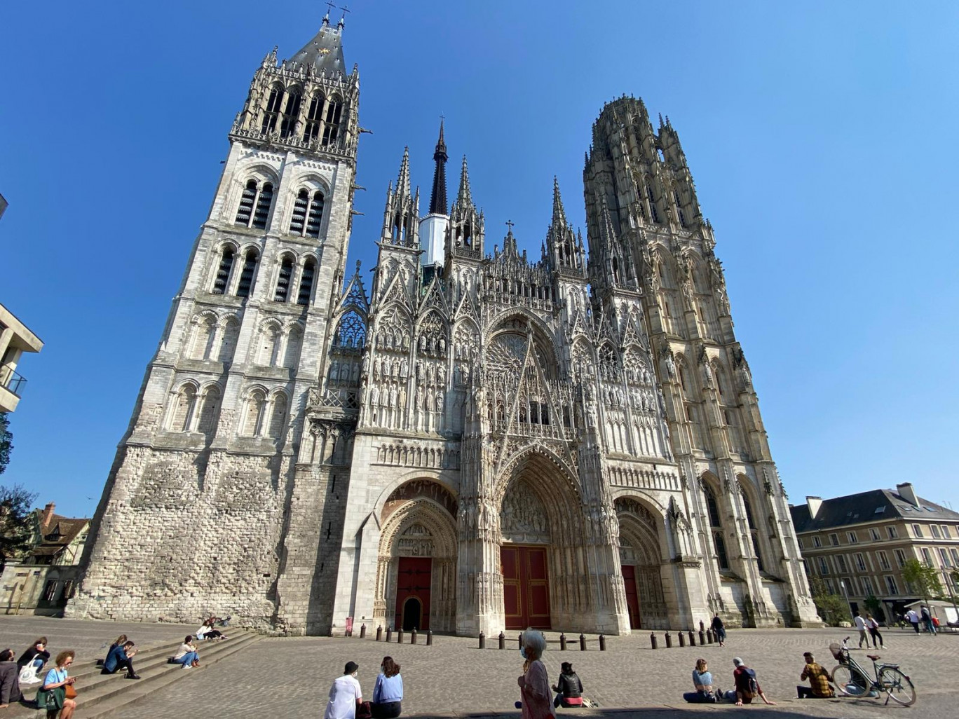 La cathédrale de Rouen va bénéficier d'une aide de 1,76 millions dans le cadre du plan de relance. (©Gazette Normandie/Chl.G.)
