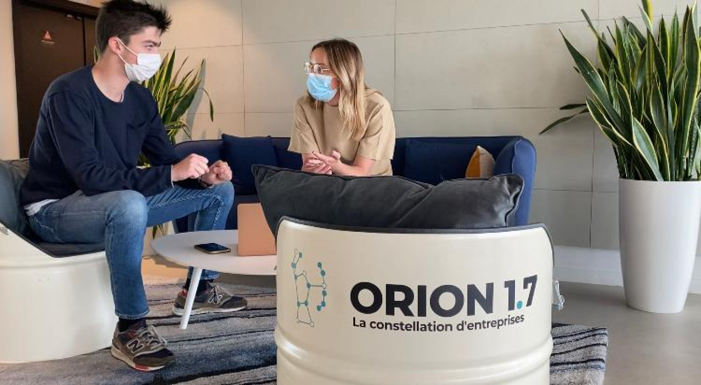 Orion 1.7 est un espace de pro-working créé en février 2021. (Photo Chl.G./Gazette Normandie)