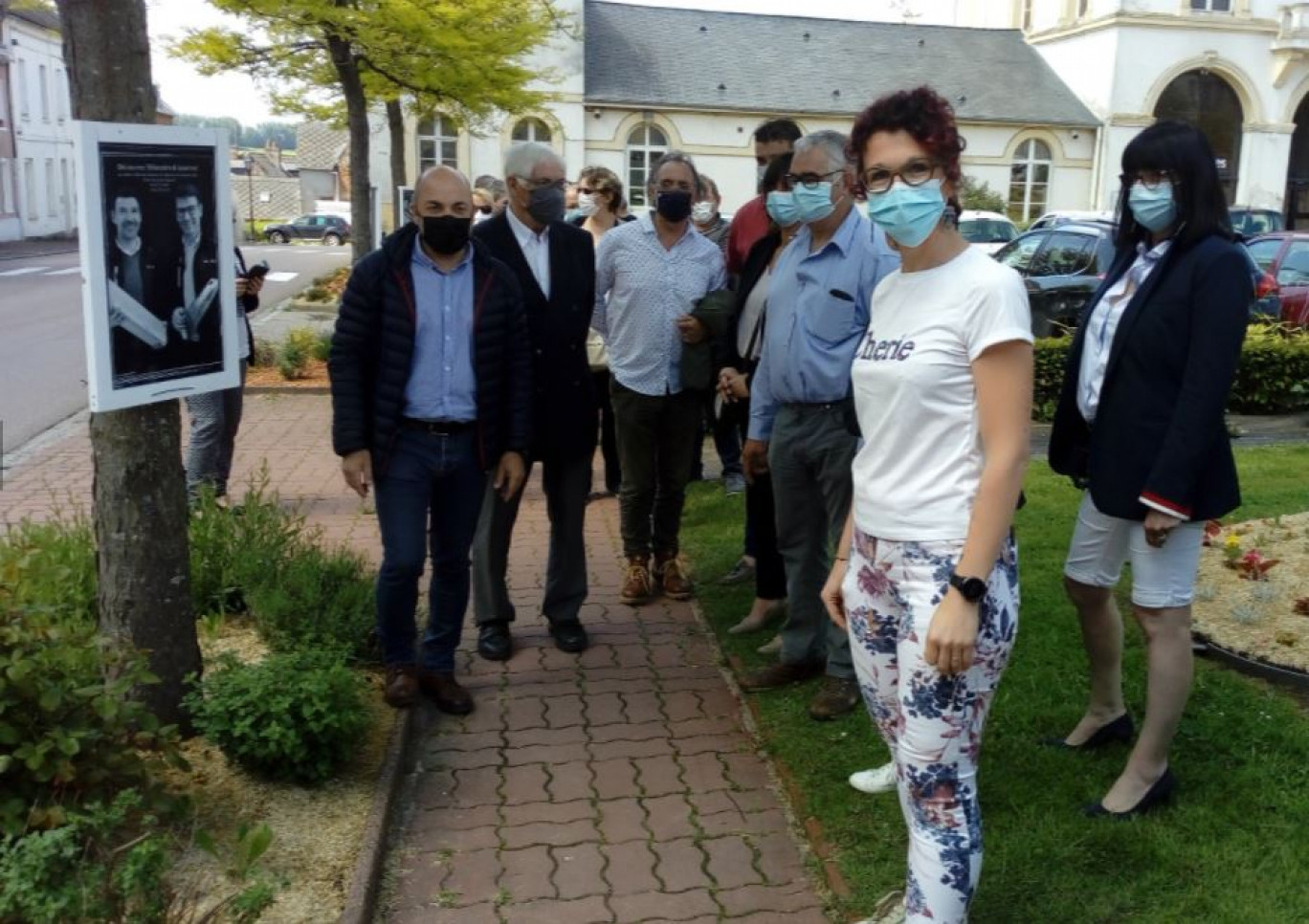 L'union artisanale, commerciale et industrielle a mis en place une exposition hors les murs pour présenter les chefs d'entreprises du territoire. (Photo Ville de Bacqueville en Caux)