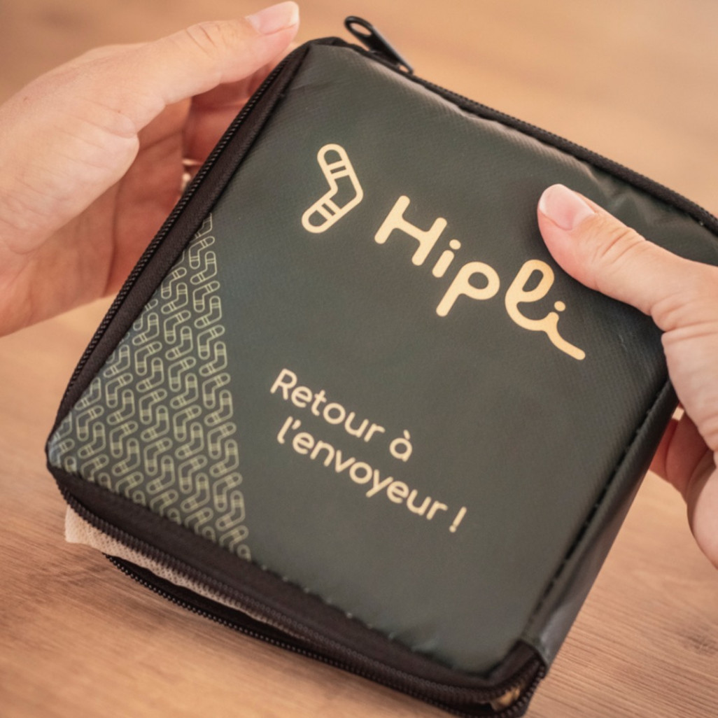 Hipli présente un service d’emballage réutilisable jusqu’à 100 fois (©Hipli).