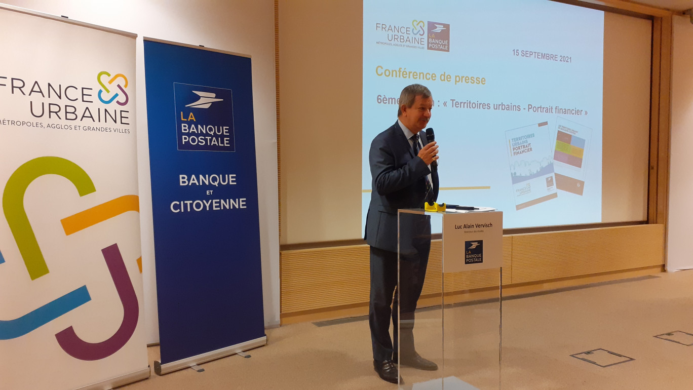 Luc Alain Vervish, directeur des études à La Banque Postale.