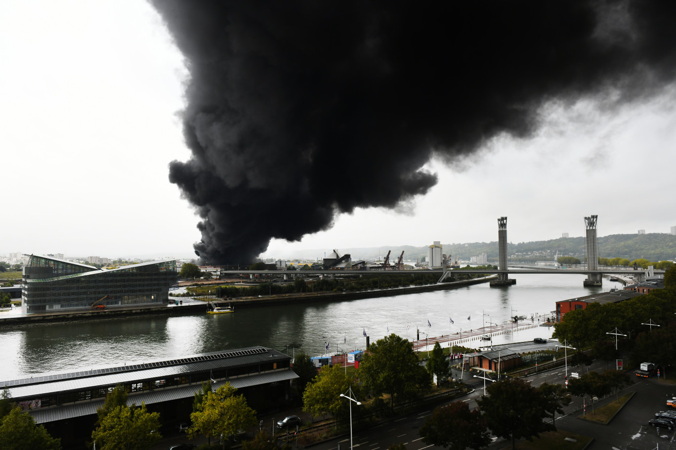 Deux ans après l'incendie de Lubrizol à Rouen, le 26 septembre 2019, quatorze industriels créent Upside. (Photo d'illustration)