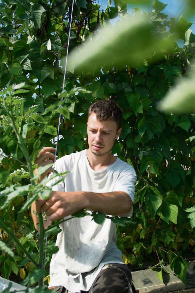 Avec Erra, Julien Lach propose une prestation sur-mesure de végétalisation d’espaces. (© Erra)