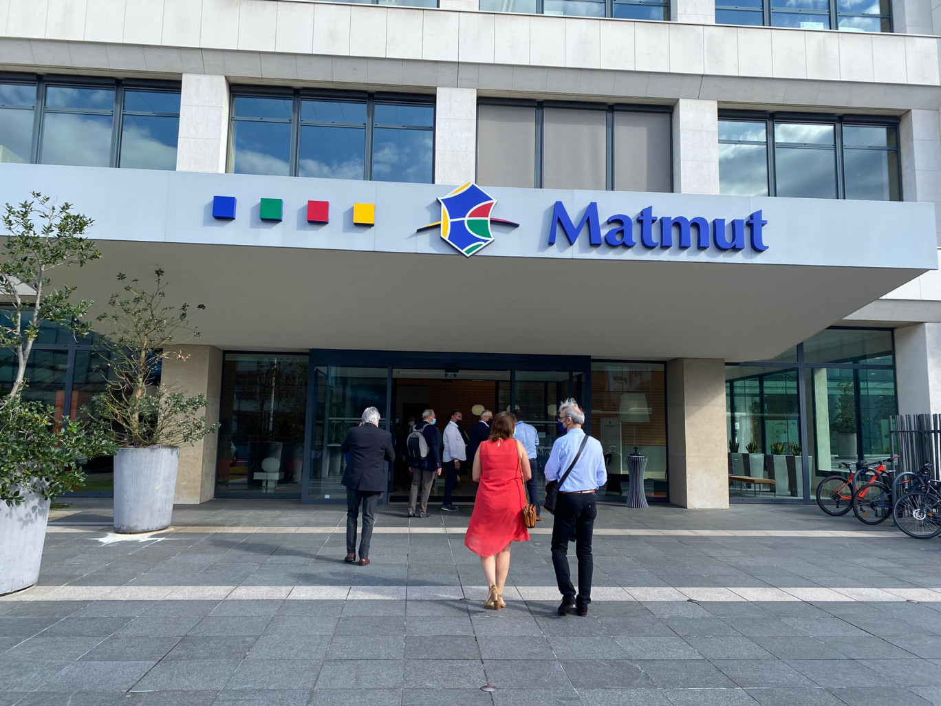 Le siège social du groupe Matmut se situe sur la rive gauche de Rouen. (Photo Chl.G/Gazette Normandie)