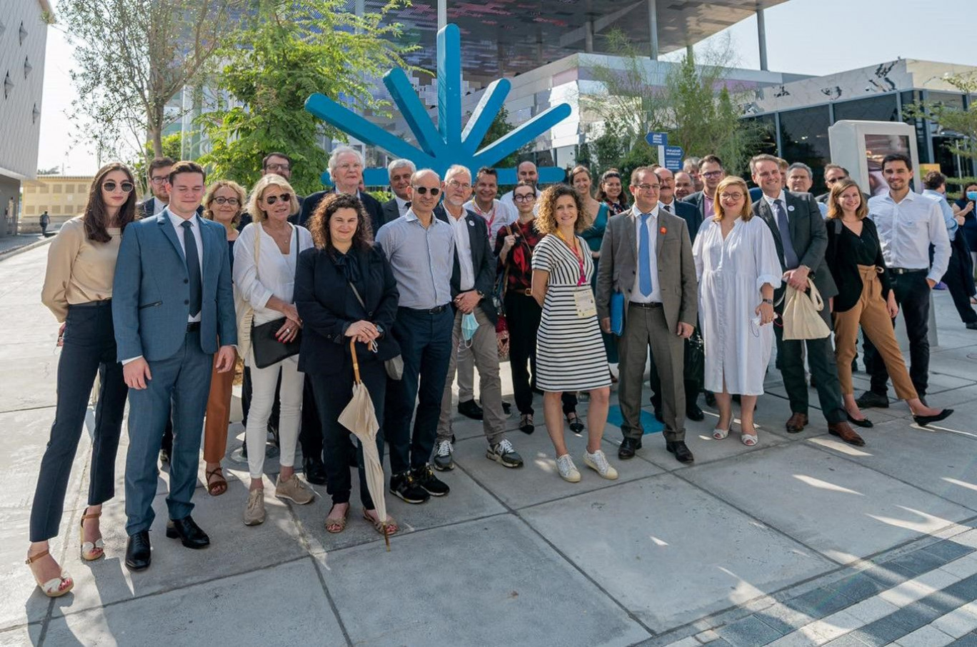 Quatorze entreprises étaient présentes dans cette délégation. (Photo CCI Normandie)