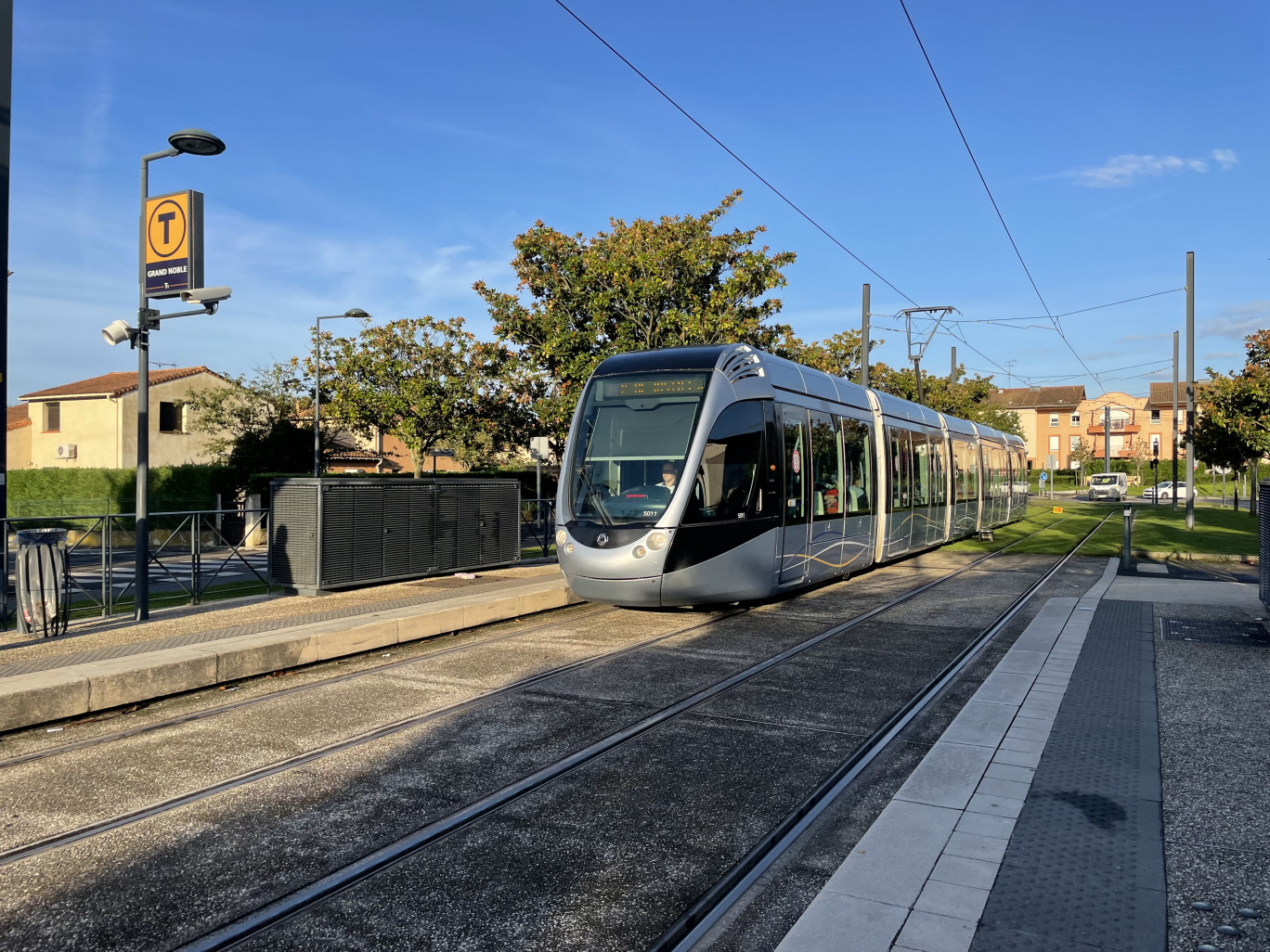 Le tram de Toulouse. (Photo O.RAZEMON)
