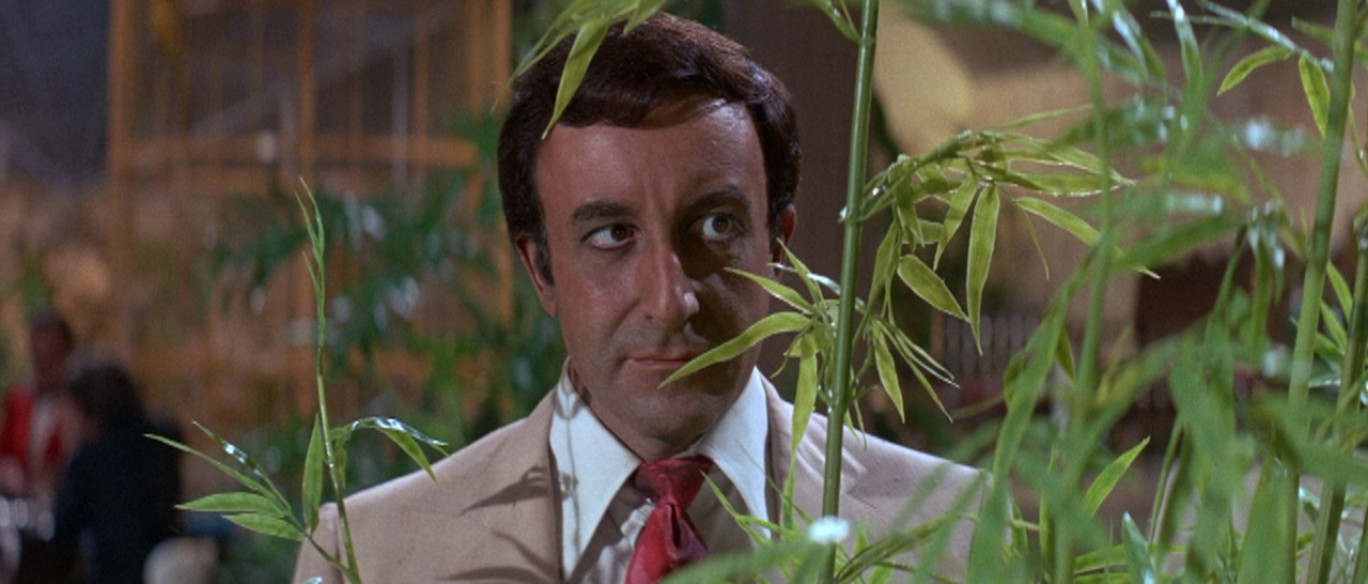 Peter Sellers dans "The Party" de Blake Edwards.