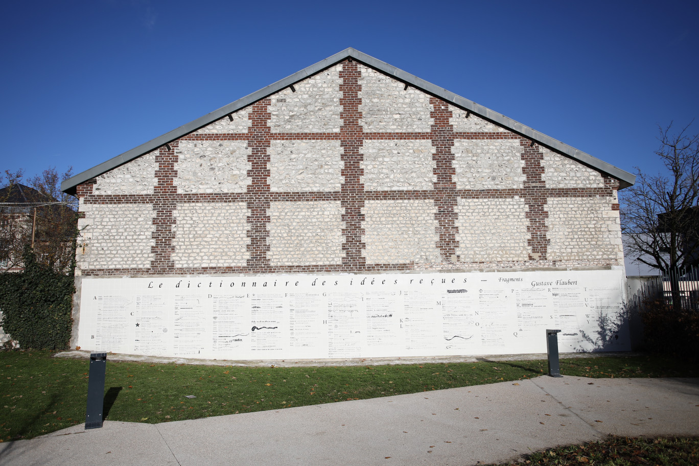 La fresque murale du jardin de Saint-Sever a également été inaugurée le 3 décembre dernier. (Photo Alan Aubry/Métropole Rouen Normandie)