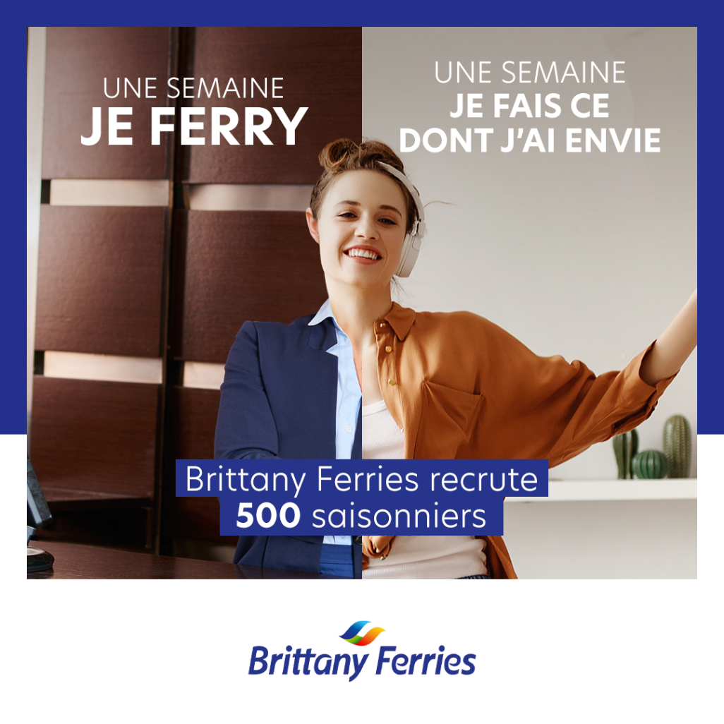 Brittany Ferries prépare déjà sa saison 2022 et lance une importante campagne de recrutements (© Brittany Ferries)