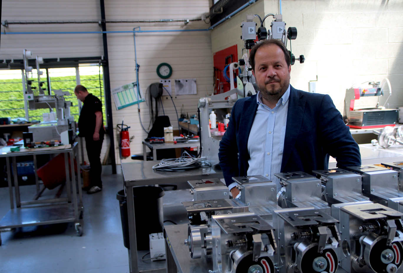 Stéphane Houette a trouvé chez A.R.C. des produits performants, une équipe compétente et motivée. (© Aletheia Press / B.Delabre)