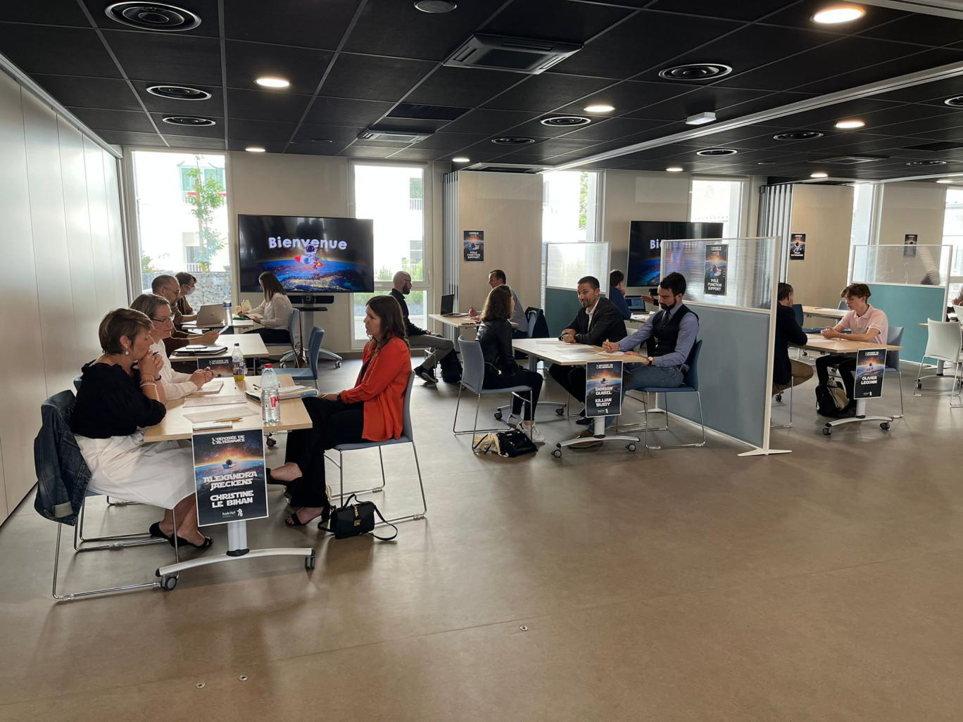 48 jeunes étaient accueillis pour la première édition de L'Odyssée de l'alternance. (Photo Gazette Normandie)