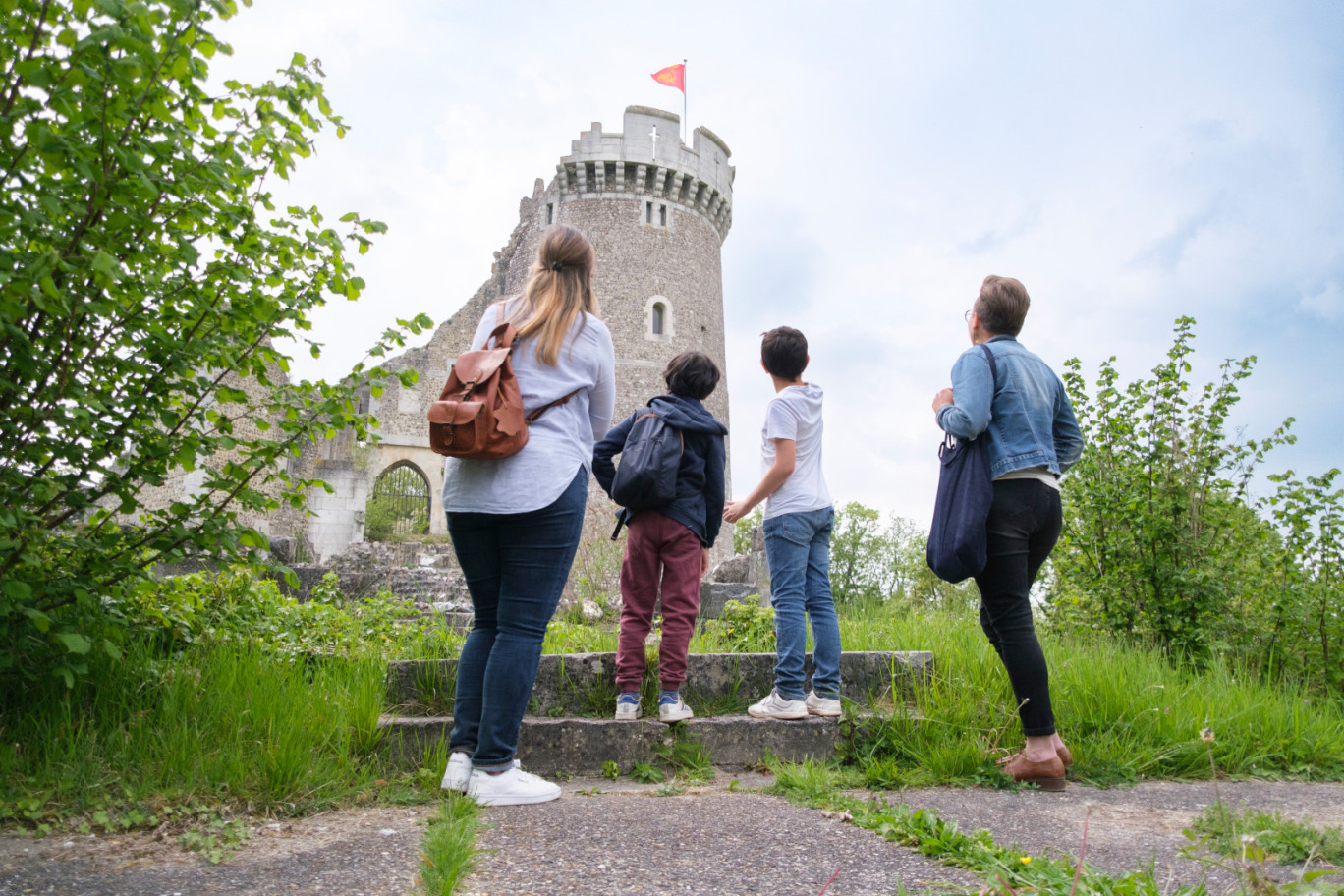 La réouverture du château Robert Le Diable se présente d’ores et déjà comme un succès. (©A.Aubry / Métropole Rouen Normandie)