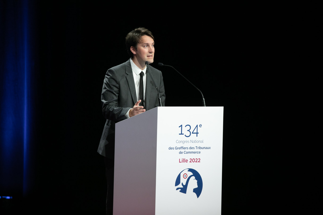 Thomas Denfer, président du Conseil national des greffiers des tribunaux de commerce.  (c) Yves Forestier