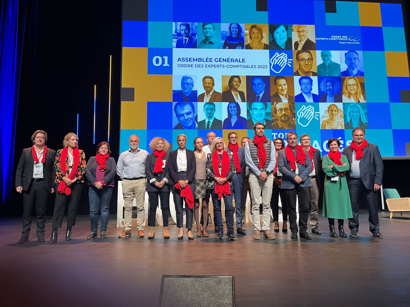 L'ordre régional des experts-comptables a tenu son assemblée générale, le 13 octobre lors de son congrès régional. (photo Gazette Normandie)