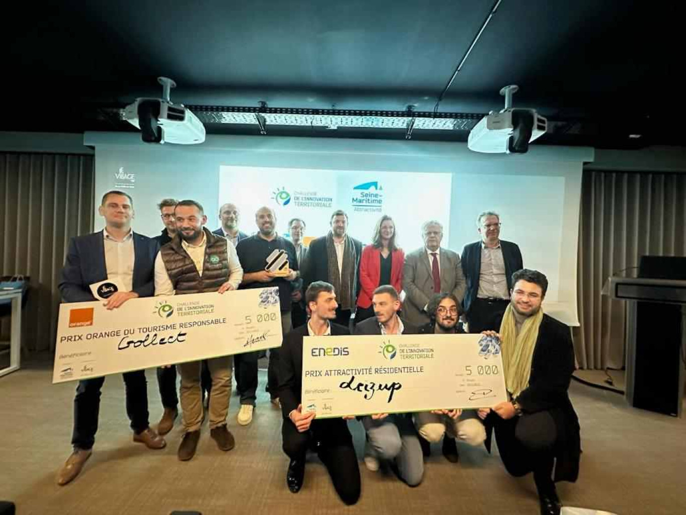 Seine-Maritime : Leizup, Gollect et Webvert gagnants du Challenge de l'innovation territoriale