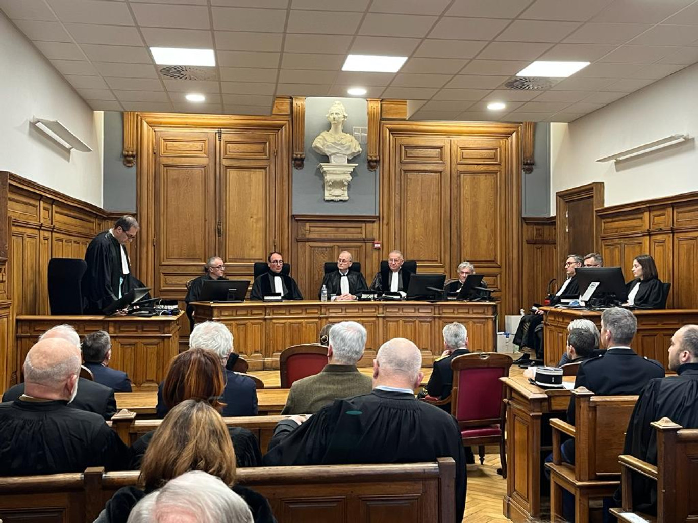 L'audience solennelle du tribunal de commerce de Dieppe a eu lieu vendredi 27 janvier. (Photo Gazette Normandie)