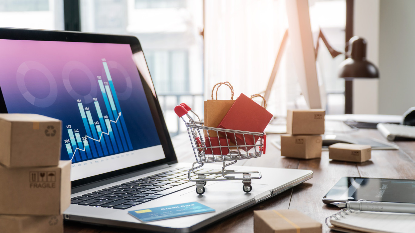 Atterrissage confortable pour le e-commerce