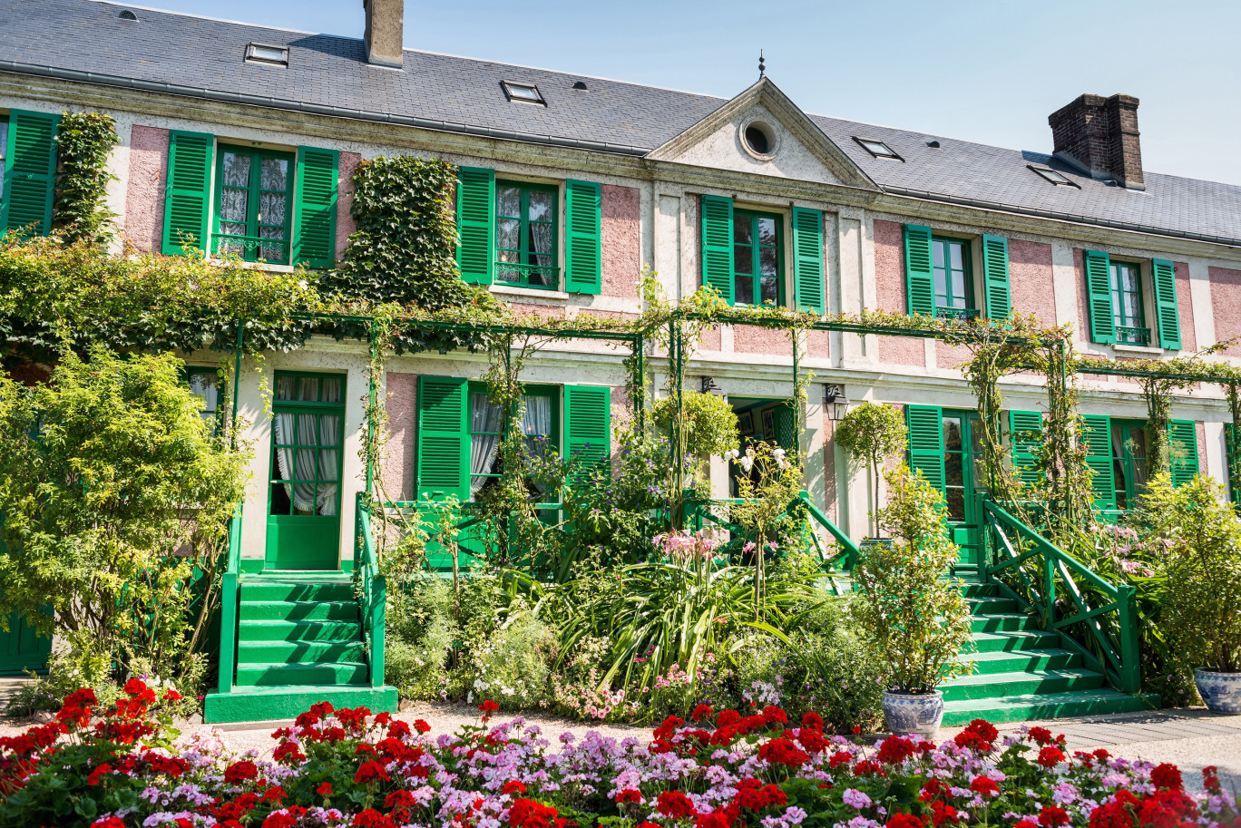 La maison Claude Monet à Giverny consolide sa place de second site touristique le plus fréquenté de Normandie en 2022. (Photo d'illustration)