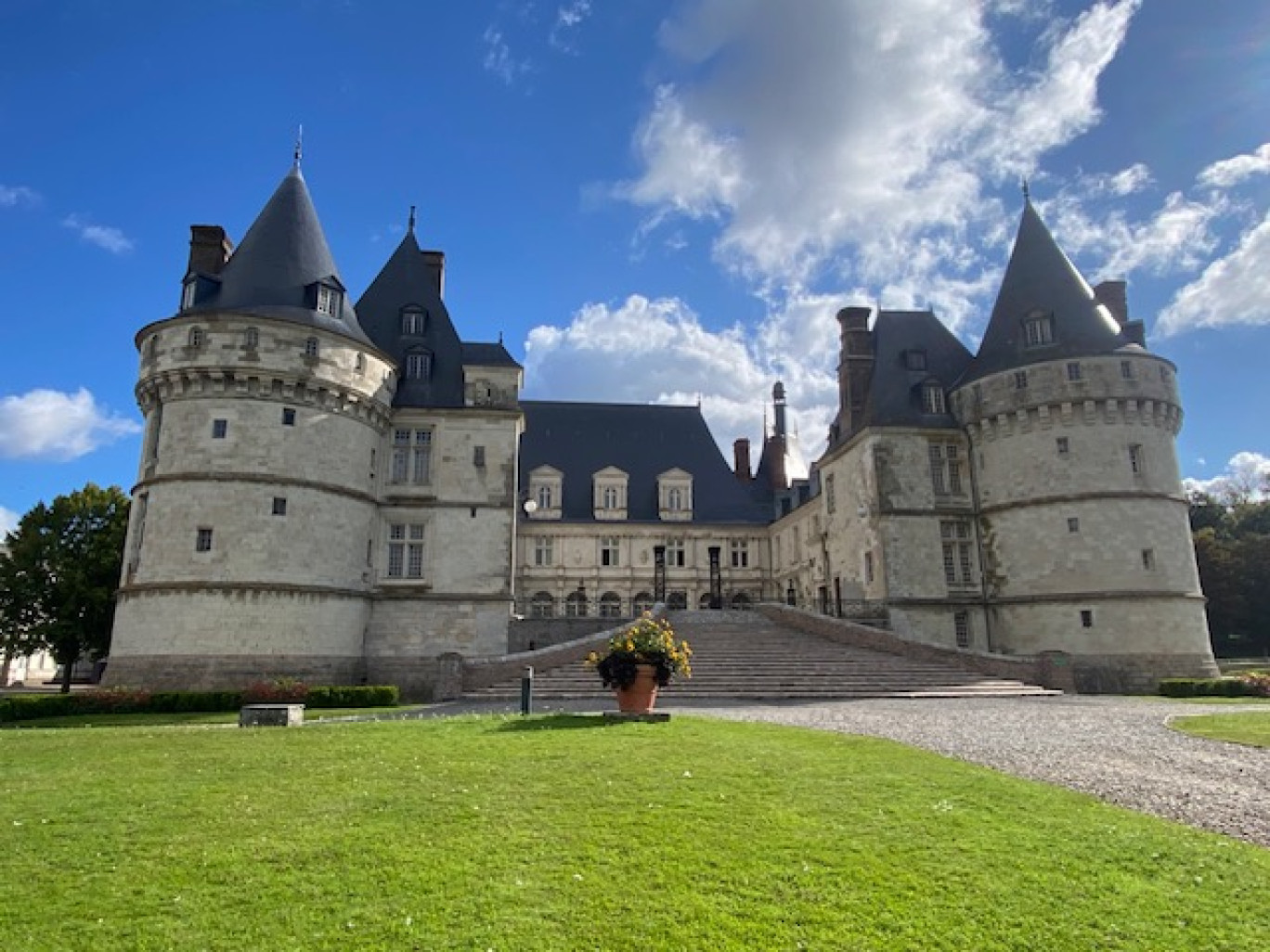 Un château dans le pure style de la Renaissance italienne. (Photo I.Boidanghein)