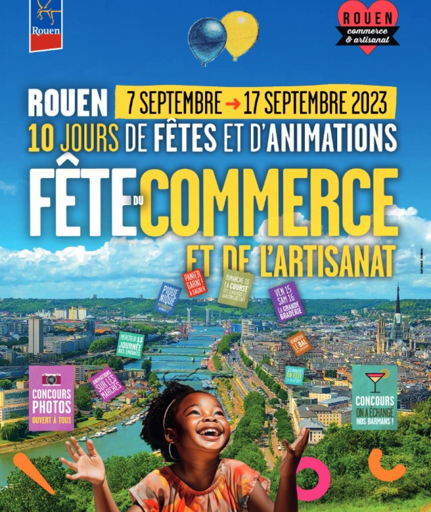 Rouen : La fête du commerce a lieu jusqu'au 17 septembre