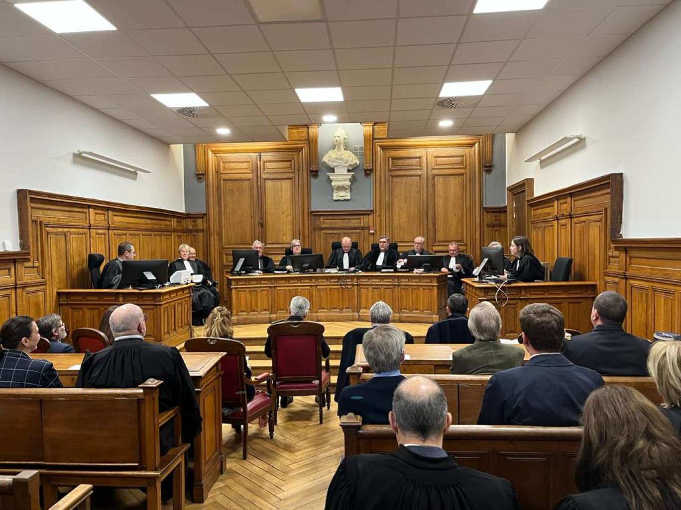 L'audience solennelle de rentrée du tribunal de commerce de Dieppe s'est tenue le 29 janvier. (Photo Gazette Normandie)