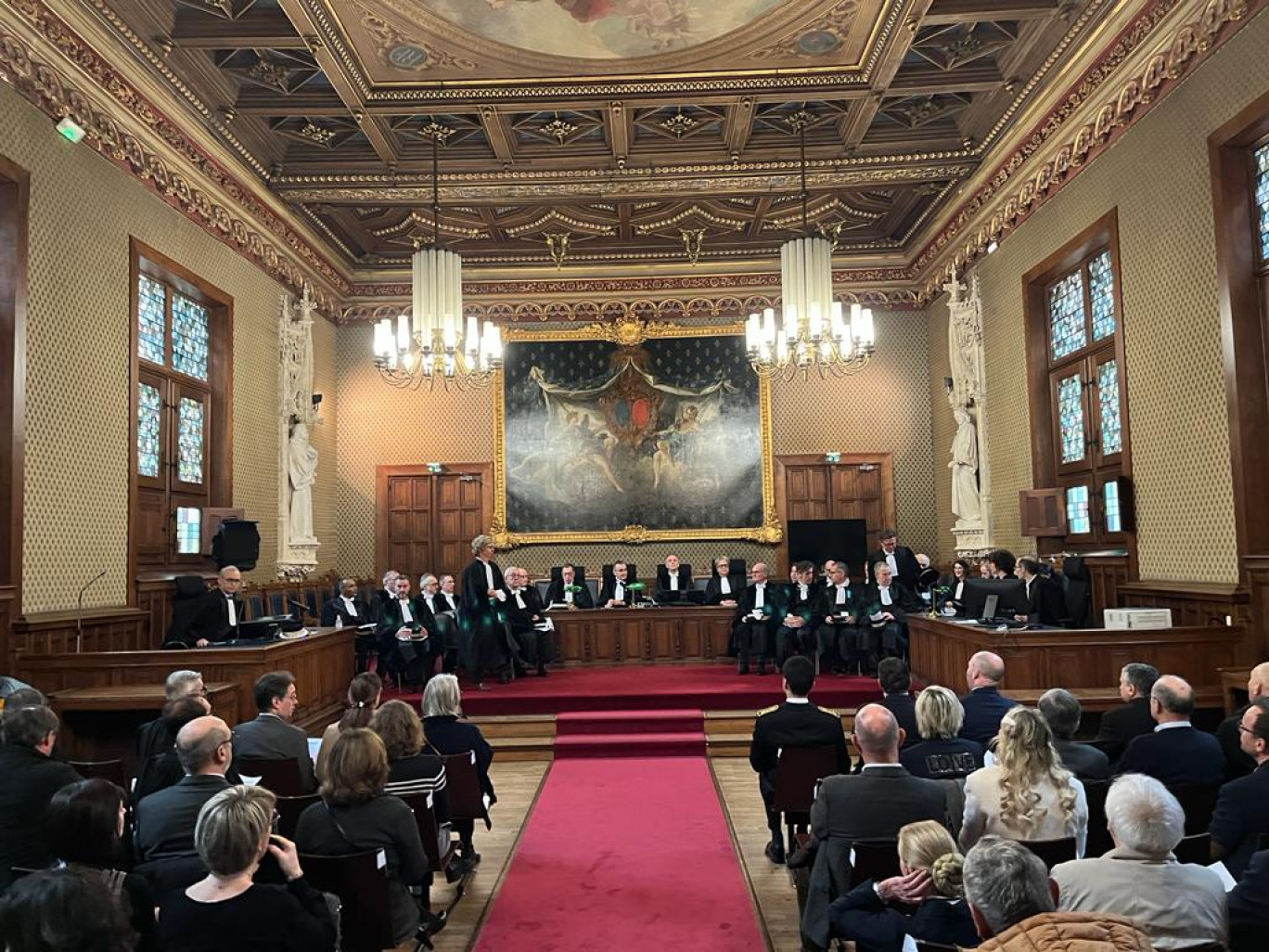 L'audience solennelle de rentrée du tribunal de commerce de Rouen s'est tenue le 24 janvier. (Photo Gazette Normandie)