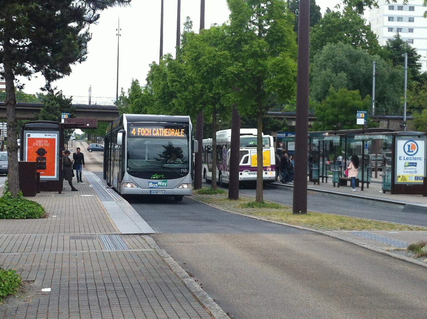 Bus « à haut niveau de service » à Nantes