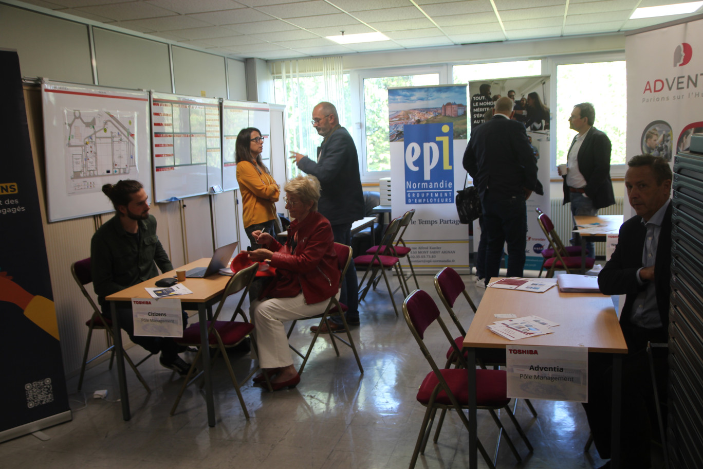 80 personnes ont participé à cette réunion proposée par Dieppe Territoire d’Industrie et (© Aletheia Press / B.Delabre)