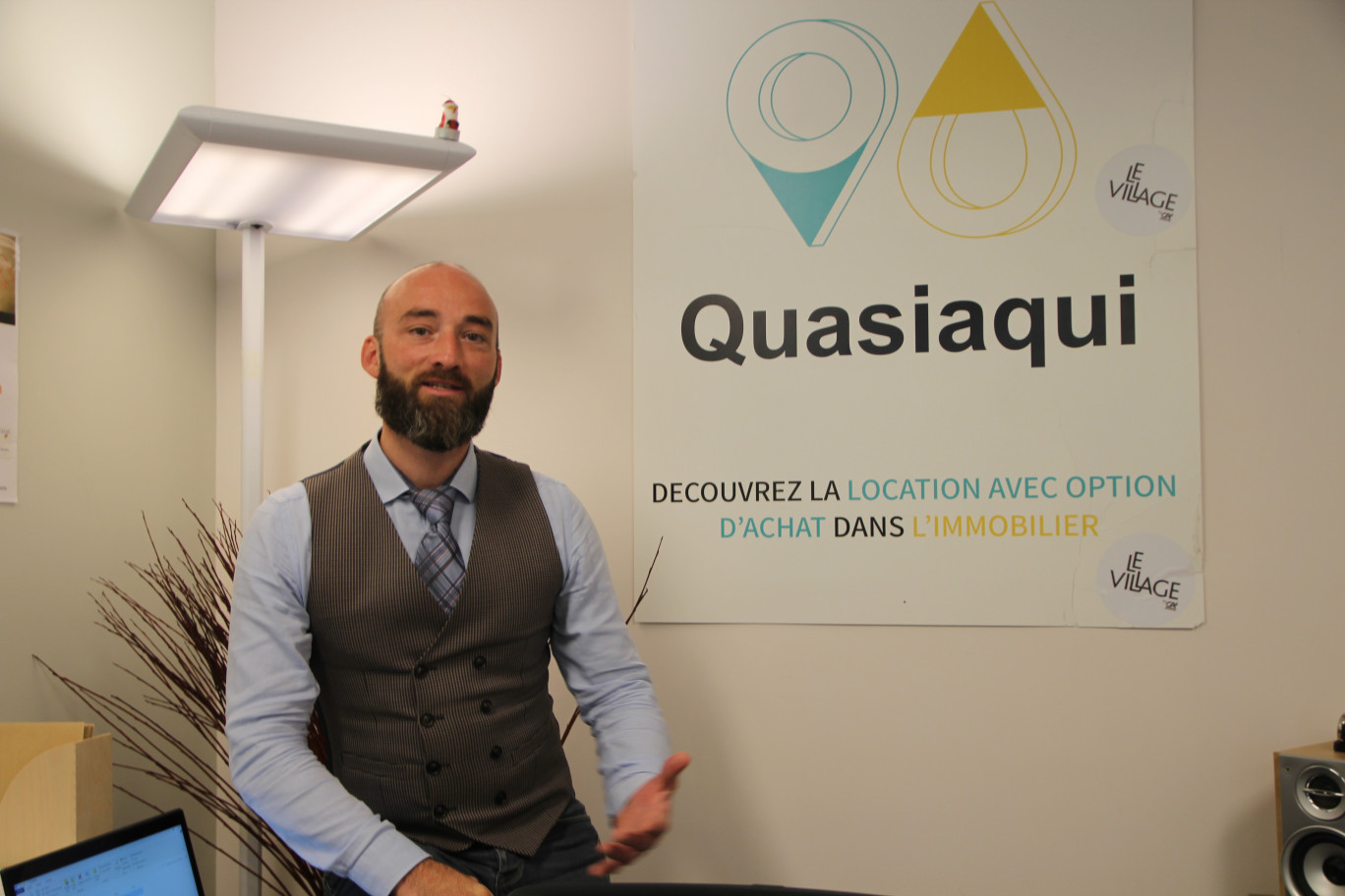 Crédit Photo : BeDe pour Aletheia Press.
« Jean-Baptiste Massif l’assure : le marché de l’immobilier est en pleine révolution et devra intégrer la location avec option d’achat. »