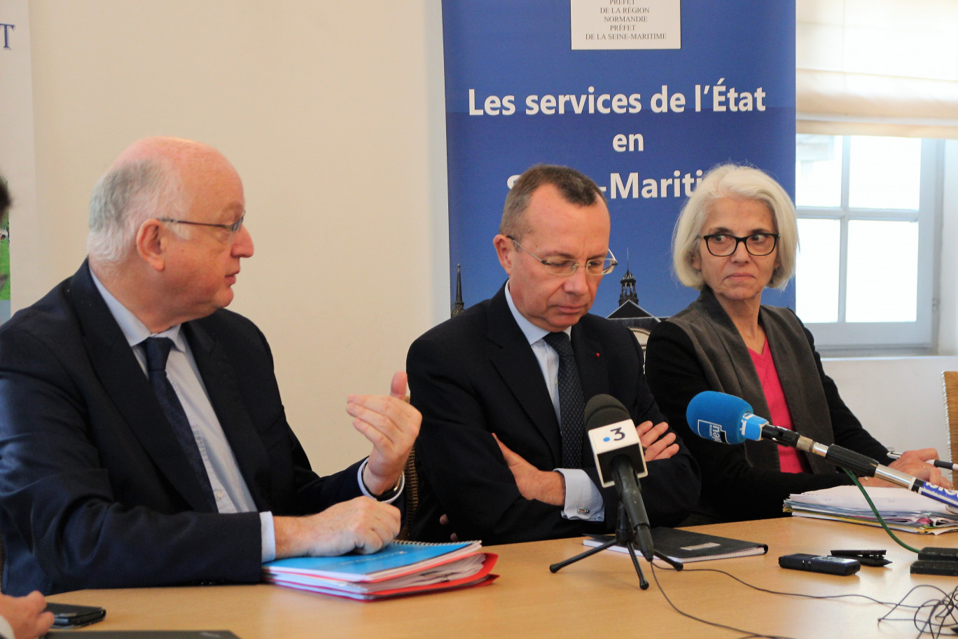 Crédit : Benoit Delabre – Aletheia Press,
Le préfet et les services de l’Etat poursuivent leur rencontre hebdomadaire avec la presse.