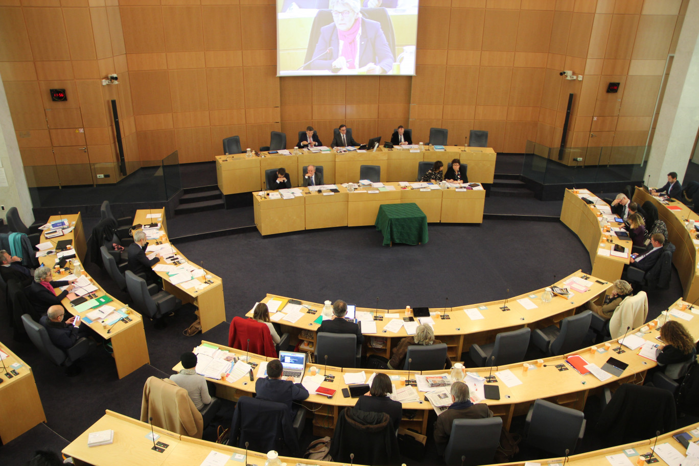 « L’assemblée départementale s’est réunie le 12 décembre pour le vote de son budget prévisionnel 2020. Crédit : BD Aletheia Press »