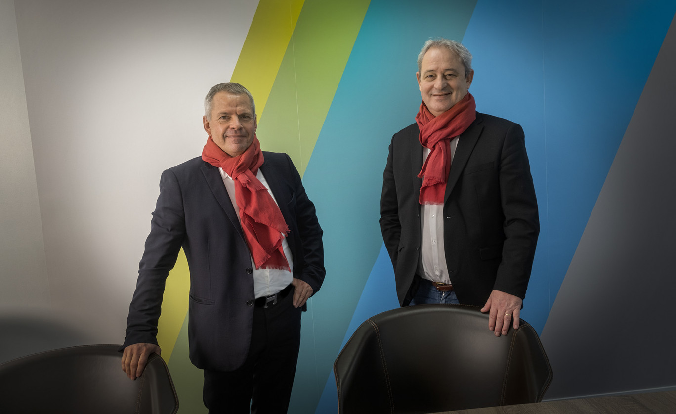 © NatUp Jean-Charles Deschamps et Patrick Pas, président et directeur général de NatUp. 